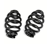 TEMU de motocicleta, asiento de en de acero, kit de de barril de asiento individual, resortes de asiento individual negros de 3" para Touring Softail Bobber Chopper, 2 piezas, negro
