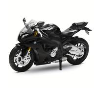 TEMU de Motocicleta BMW RR de Aleación CCA Simulación 1:12, Coche de Juguete para Niños, Adorno de Coche con Retroceso, Regalo de para Niño en Invierno