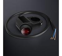 TEMU de para Motocicleta, de Luz de para ATV, Botón de Aleación de Aluminio 12V, Adecuado para Luces de Motocicleta, Luces de Bicicleta, Foco - Compatible con de 7/8 Pulgadas