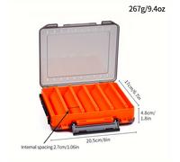 TEMU de Pesca Cara para Cebos Falsos, Portátil de Accesorios y Herramientas de Pesca, de Almacenamiento para Equipo de Pesca