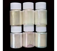 TEMU de Polvo Mágico de Mica Aurora para Artesanía de Joyería, Colorear Resina, Hacer Velas, Colorante de Resina Epoxi, Polvo Sinfónico Natural