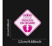 TEMU De Princesa Para Coche, Pegatina De Princesa Para Coches, Calcomanía De Princesa Para Ventana