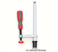 TEMU de rápida para carpintería de escritorio de una sola pieza, clip de torsión manual para bancos de trabajo con orificios de 19/20MM.