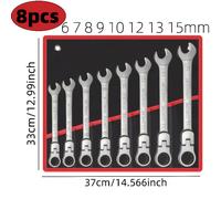 TEMU de rápidas profesionales de 8 piezas/4 piezas, hechas de acero al con un espejo para resistencia al , ligeras ahorran trabajo, adecuadas para modelos de reparación comunes. Ajustable a 180°