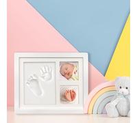 TEMU de Recuerdo de Manos y - Soporte de Madera para Una Foto de Primeros Recuerdos