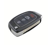 TEMU de repuesto para llave de coche con 4 botones, compatible con modelos como Santa Fe, , Tucson, Accent, I30, I40 e I45.