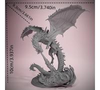 TEMU de Resina del Tarralith para Adultos - Coleccionable de Juego Fantasía Detallado con Diseño Complejo de y Expresión - Regalo para Jugadores y Entusiastas - ¡ Tu Mundo !