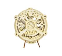 TEMU de Rompecabezas de Madera 3D, Rompecabezas de Calendario , Juego de Bloques de Construcción de Engranajes Mecánicos