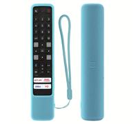 TEMU de silicona para control remoto de TV con cordón para TCL Remote RC901V FMRD, FMR1, FMR8, antideslizante, resistente a golpes, lavable (control remoto no incluido)