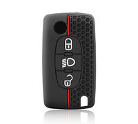 TEMU de Silicona para Llave del Coche 207 307 308 407 607 3008 5008 Picasso C5 C6 C8, Accesorio Organizador y Protector, Material al Duradero, Diaria en la Gestión e Información Claves