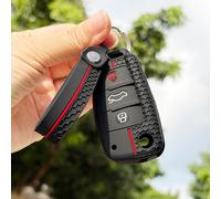 TEMU de silicona para llavero Audi con organizador completo, protección y soporte porta llaves carcasas accesorios coche compatible con A6 C6/TT/A3/A2/A1/A4 B7/A3 8P/A3 8V/Q2/Q3/Q7/RS3