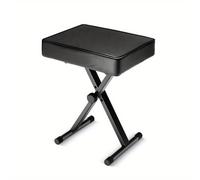 TEMU de teclado de X con cojín de 3.5 pulgadas de grosor, taburete de piano ajustable - Adecuado para electrónicos digitales CY0296