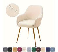 TEMU de tela de fibra Y elástica de calidad para silla de respaldo , 1 pieza, para el hogar, comedor, sillas de hotel