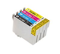 TEMU de tinta compatible T0711 - T0714 T0715 para impresora Epson Stylus SX110 SX215 SX218 SX405 SX410 SX415 SX510W SX515W DX7400