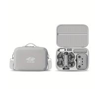 TEMU de transporte portátil para el dron DJI Combo, bolsa de almacenamiento para accesorios, de almacenamiento rígida con compartimentos de malla - Estuche protector portátil para accesorios de dron