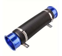 TEMU de tubo flexible de admisión de aire frío de aluminio ajustable, manguera de admisión redonda de 76 mm con filtro , de admisión de aire para automóviles - Paquete de 1