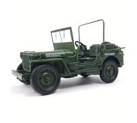 TEMU de Vehículo Estilo Militar 1:18 - Coleccionable de Aleación Fundida con Dirección y Puertas Abatibles, Edición de Precisión para Coleccionistas - Regalo de Exhibición de Escritorio para Adultos