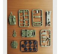 TEMU de Vehículo Militar a 1:72 en Die-Cast - Ideal para Regalos de Fiestas y Coleccionistas