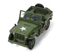 TEMU de Vehículo Militar de Fundición a 1:43 - Camión de Metal de Aleación, para Regalos de Niños y Coleccionistas, Disponible en /Negro