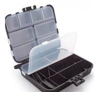 TEMU de Viaje| Organizador de Señuelos de Pesca y Joyas de ABS Duradero - Estuche de Almacenamiento Portátil con Múltiples Compartimentos y Cierres Seguros, Ideal para y Viajeros, Accesorio de Pesca