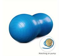 TEMU de Yoga con Forma de Cacahuate, de PVC, Diseñada para Ser Gruesa y , Ideal para Entrenamientos de Estabilidad y , Así Como Masajes Físicos para la Espalda