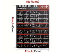TEMU Decoración 2D para el hogar de Halloween y Navidad, con decorativas en sin . Una guía de ejercicios de levantamiento de pesas adecuados para la parte superior del cuerpo, la espalda y el core