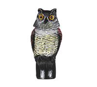 TEMU Decoy Realista con Cabeza para Jardín, Patio y Exteriores, Escultura de Repelente de Aves, Control de Plagas