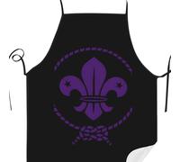 TEMU Delantal Ajustable de Cocina de la Organización Scout - Delantal Retro de Uniforme Scout con Estampado del Scout, Unisex para Camping, Cocina, Reuniones Scout ( a /Secado) - Ropa Scout para 10+