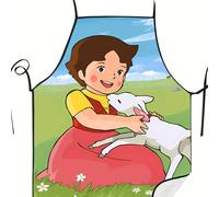 TEMU Delantal sin para Adultos Tamaño Grande con Estampado de , Ideal para - 1