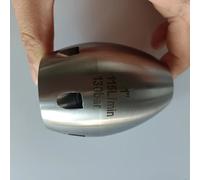 TEMU Desatascador de tuberías de metal de grado industrial de 1", limpiador de tuberías de acero inoxidable de presión, herramienta desatascadora para desagües y tuberías