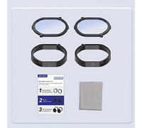TEMU DEVASO es adecuado para gafas con un diseño magnético de rápida, que proporciona protección de lentes resistente a los arañazos para el cuidado de en las adiciones VR