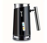 TEMU DEVISIB Espumador de Leche, Vaporizador Eléctrico , 300ml, Automático de Espuma Caliente y Fría y Calentador de Leche, para Lattes, Cappuccinos, Macchiatos, 500W