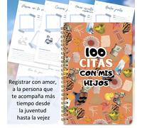 TEMU Diario de 100 Citas: para e | Encuadernación en Tamaño A5 5.5" X 8.3", Diario de Actividades -, Capturando Preciosos, Regalo para