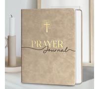 TEMU Diario de Oración de Cuero Sintético 180DAYS para Mujeres y Hombres: Un Cuaderno para Escrituras y Devocionales - un Regalo Ideal para Navidad y Otras Celebraciones
