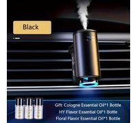 TEMU Diffusor de Aceites Esenciales Recargable para Coche - Difusor Inteligente con 2 de Funcionamiento, de Aroma Ajustable, Clip Universal para de Aire y Luces LED para la del del Vehículo