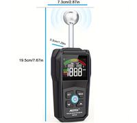 TEMU digital de humedad del madera WM700B una función de alarma, es un medidor de humedad sin un dispositivo de detección de humedad no destructivo.