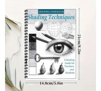 TEMU Dimensión del dibujo - Técnicas de sombreado: Una guía de sombreado para profesores y (Cómo dibujar cosas geniales)