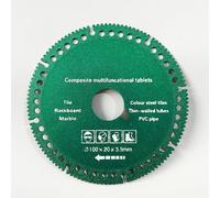 TEMU Disco de Corte de Diamante: Utiliza una Rueda de Corte de Diamante para Cortar Rápida y Fácilmente Materiales, ¡Permitiendo Suaves, Chaflanes en Azulejos, Mármol, Pizarra, Tubos de PVC y Madera!