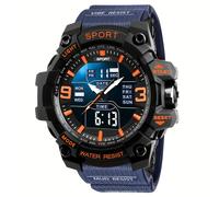 TEMU Diseño Elegante, Reloj Digital de , Reloj LED Multifuncional, Despertador, Temporizador, Cronómetro, , Resistente a Golpes, Reloj de Pantalla Adecuado para Hombres Como para Mujeres.