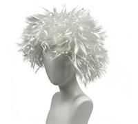 TEMU Disfraz de Cosplay de 10 pulgadas | Unisex-Adulto, Ondulado Profundo, Tema Diario, Perfectamente Vestido con Uniforme Escolar Colorido