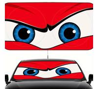 TEMU Disney Cars Lightning 2025 , Cubierta Gruesa para Parabrisas, Panel Plegable Anticalor y Refrescante, Resistente al , Adecuado para Autos y SUV