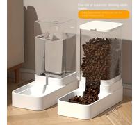 TEMU Dispensador automático de comida para mascotas más vendido - 1/2 piezas, fuente de agua para gatos y perros - sin preocupaciones para viajes, no requiere energía