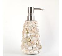 TEMU Dispensador de jabón con forma de concha, 1 pieza, botella dosificadora para hogar, cocina y baño, decoración creativa estilo