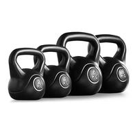 TEMU Dispositivo de entrenamiento de Kettlebell conjunto de 20 Kg de de mancuerna de swing de mancuerna redonda de peso de Kettlebell de swing de mancuerna para estudio de fitness y hogar
