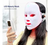 TEMU Dispositivo de Mascarilla Facial de , Herramienta Portátil para el Cuidado de la Piel, Equipo de Belleza para el Hogar, Recargable por USB, Regalo para Novia y Presente para de San Valentín