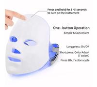 TEMU Dispositivo de Mascarilla Facial , Herramienta Portátil para Cuidado de la Piel, Kit de Belleza en Casa Recargable USB, Regalo Ideal para Novia y Día de San Valentín