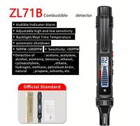 TEMU Dispositivo para detectar fugas inflamables, incluyendo alcohol natural, y , equipado con alarma de buzzer y capacidades de PPM