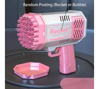 TEMU Dispositivo Portátil de Eléctrico Fei con 40 Agujeros, Luces LED y con Un Botón - Diseño Rosa y , Ideal para Fiestas Infantiles, , Regalos de Halloween y Navidad, Varita de