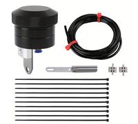 TEMU Dispositivo universal para engrasar de la motocicleta con control manual, disponible en negro y , compatible con Yamaha, , Kawasaki, , Ducati, Triumph y Aprilia.