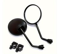 TEMU Dos espejos retrovisores para bicicleta, espejos giratorios ajustables para manillar, espejos de gran para bicicletas eléctricas y scooters, espejos redondos